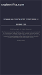 Mobile Screenshot of cnpbenifits.com